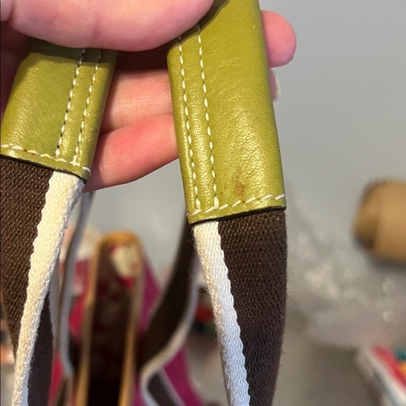 Pink and Brown Tote Bag - Picture 15 of 16